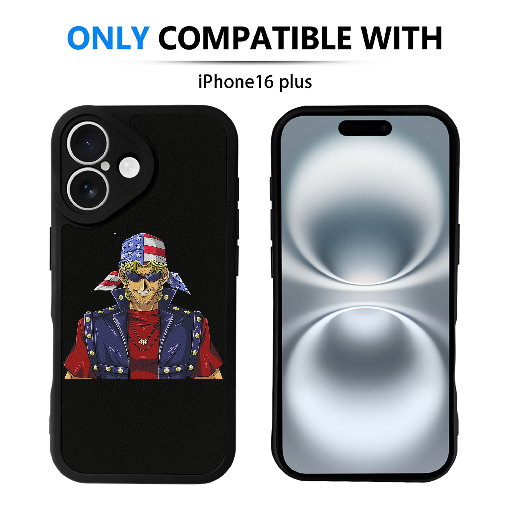 遊☆戯☆王 Yu-Gi-Oh! 【iPhone 16シリーズ対応】シリコンスマホケース（レザー調） 材質：シリコン